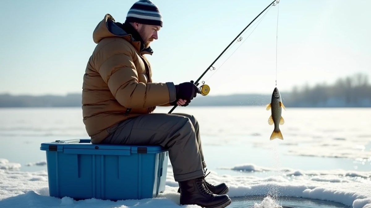 Где прячется рыба подо льдом? Тактика успешной зимней ловли: как найти трофей и не уйти без улова ИА SM-News, seaart.ai