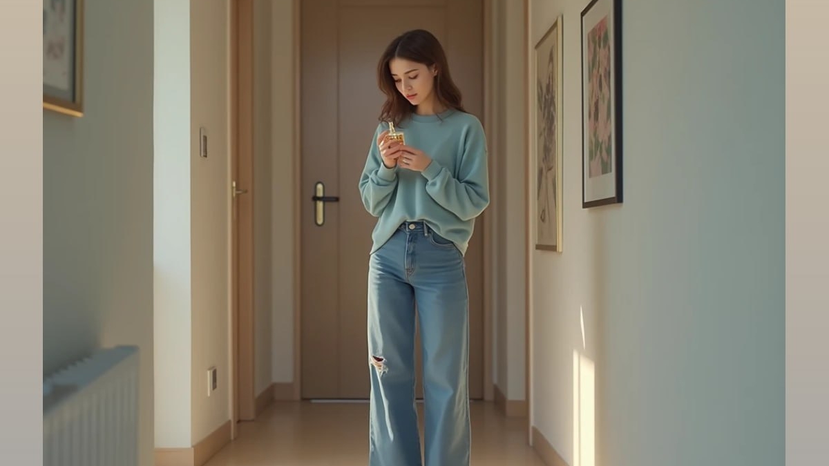 Французский шик без билета в Париж: одна пара джинсов создает уникальный стиль без усилий ИА SM-News, seaart.ai