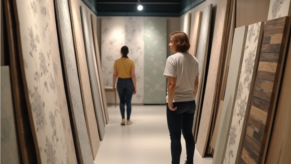 Стена дышит: синтетические обои вредят сну — паропроницаемые штукатурки и глина для здоровой спальни ИА SM-News, seaart.ai