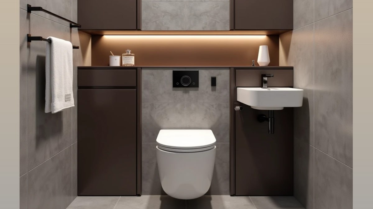 Как сделать мини-туалет стильным: идеи дизайна, которые вас удивят — попробуйте сделать у себя ИА SM-News, seaart.ai