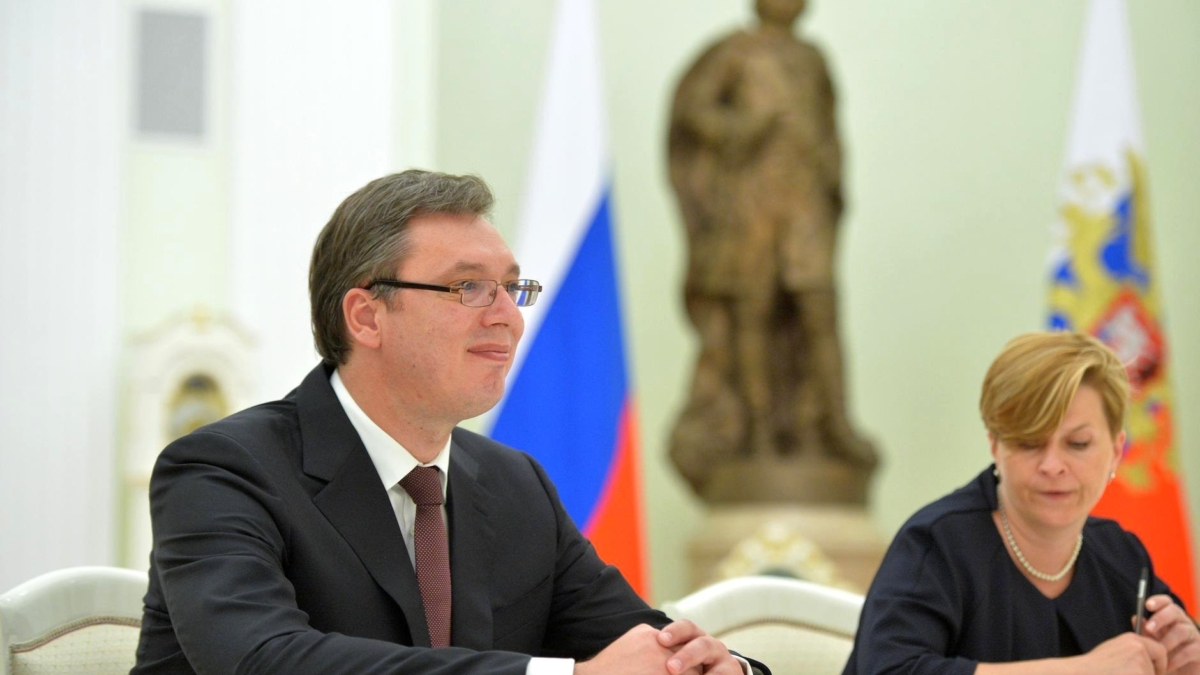 Вучич заявил, что Сербия нуждается в рынке ЕС и продолжает дистанцироваться от России Официальный сайт президента Российской Федерации kremlin.ru