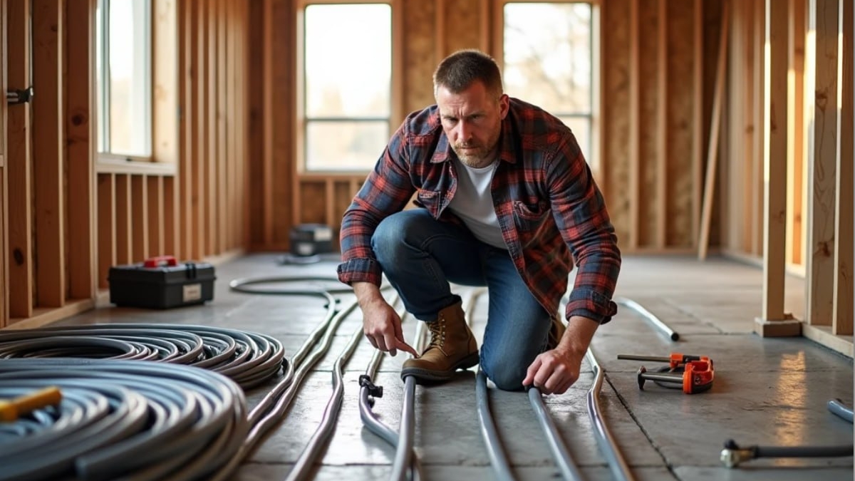 Тепло даже в лютый мороз: секрет финского теплого пола без труб и кабелей — босиком при −36°C ИА SM-News, seaart.ai