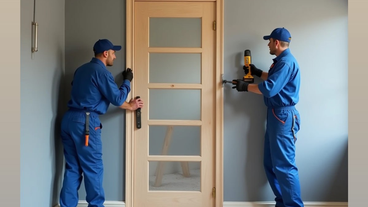 Что раньше — дверь или обои? Разбираемся раз и навсегда — схема для тех, кто делает ремонт ИА SM-News, seaart.ai