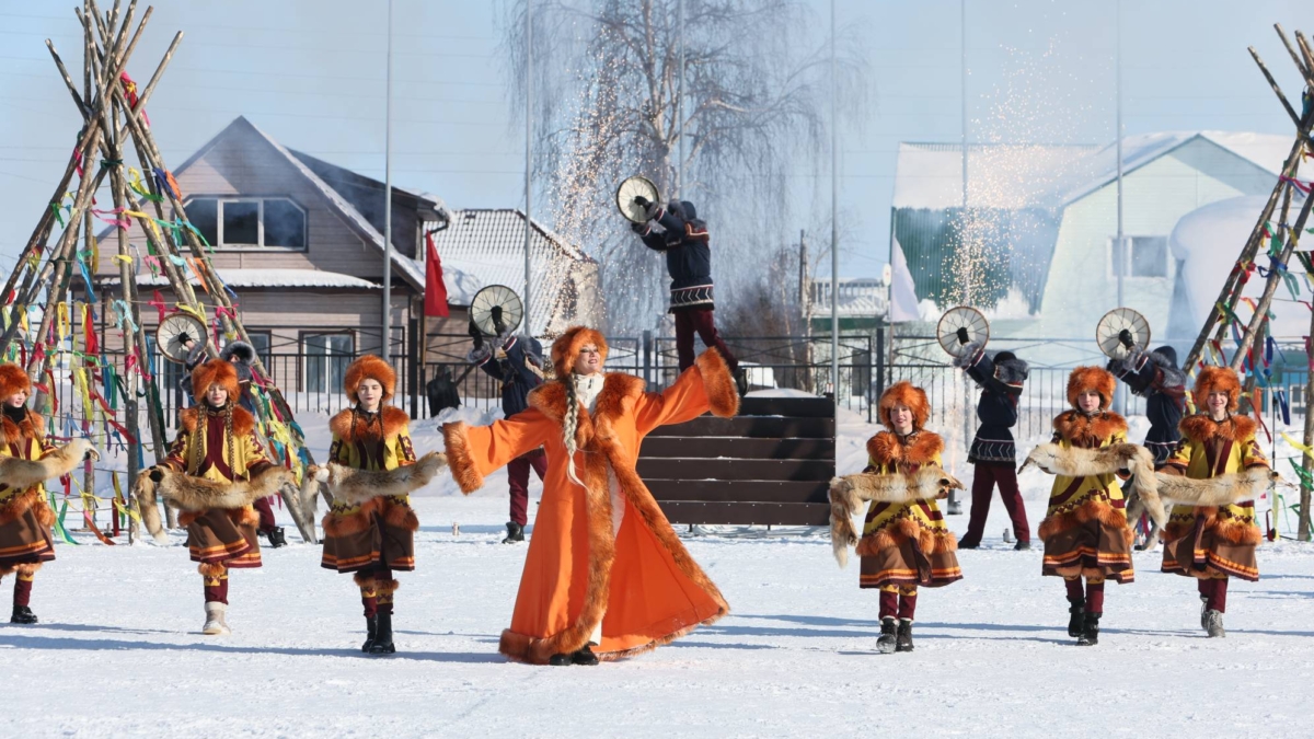 Глава Томской области дал старт юбилейным спортивным играм «Снежные узоры»