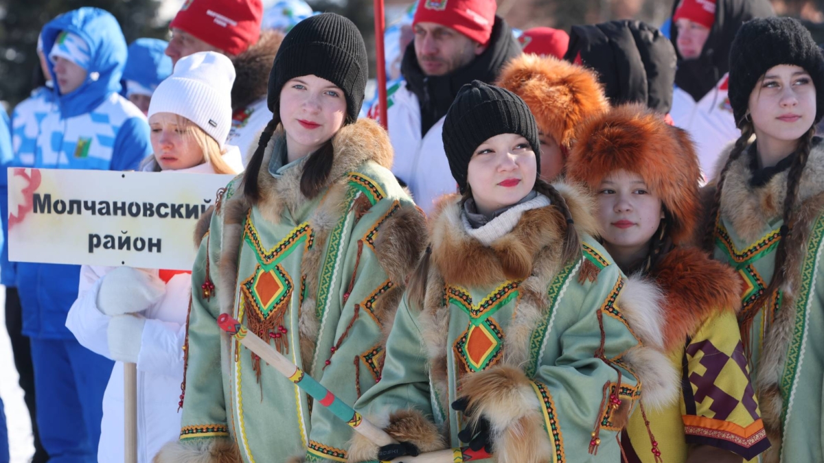 Глава Томской области дал старт юбилейным спортивным играм «Снежные узоры»