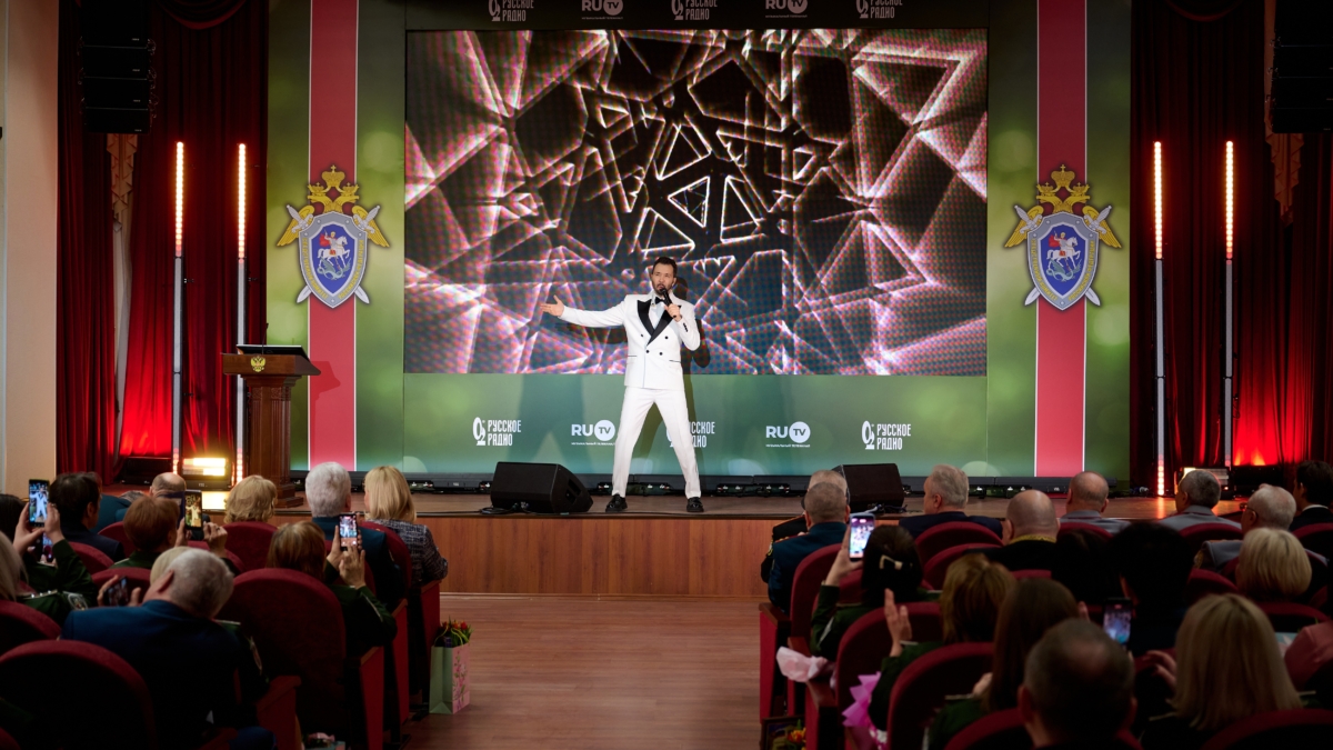 Звезды RU.TV поздравили с 8 Марта сотрудников СК РФ пресс-служба РМГ