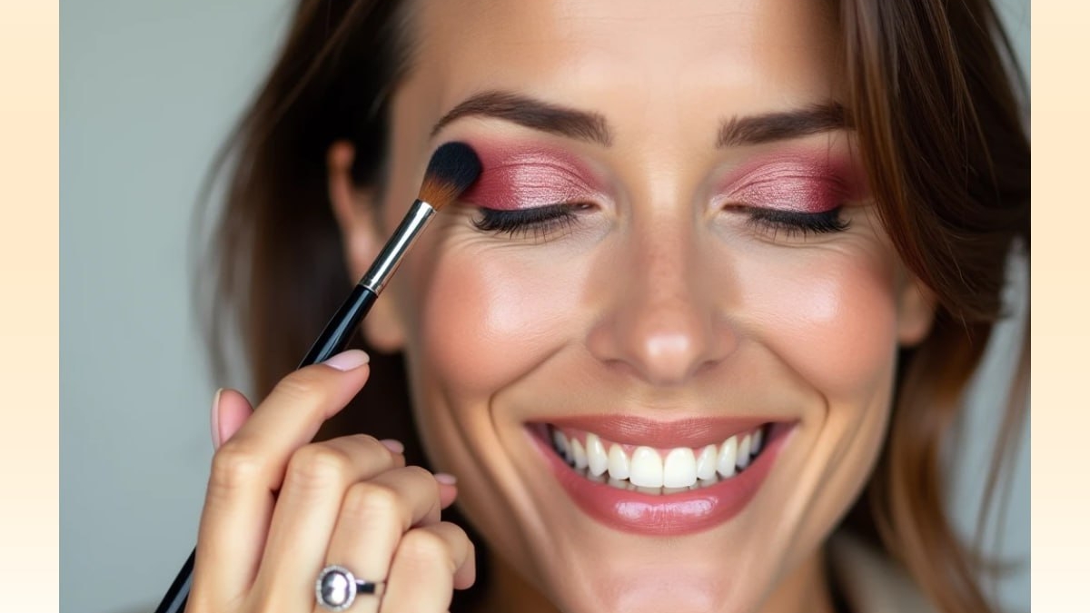 Макаруны на веках: десертный макияж, который хочется съесть — 5 идей весны для настроения ИА SM-News, seaart.ai