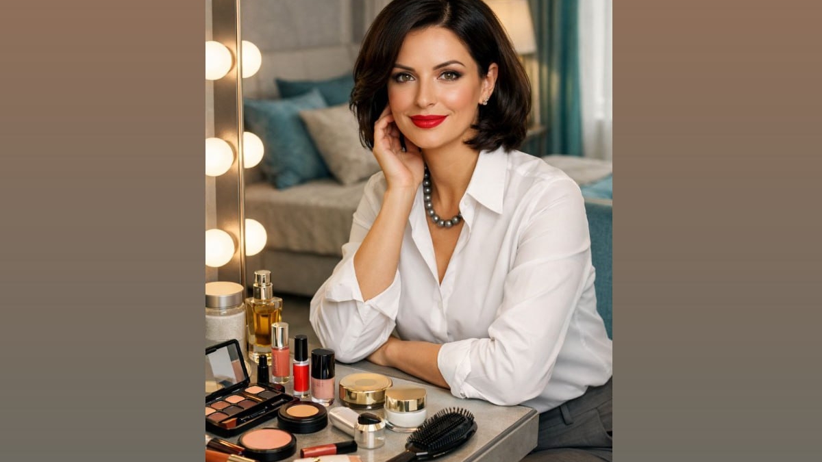 Красота по-французски: 7 бьюти-уроков от парижанок — красная помада, контрастный душ и не только ИА SM-News, seaart.ai