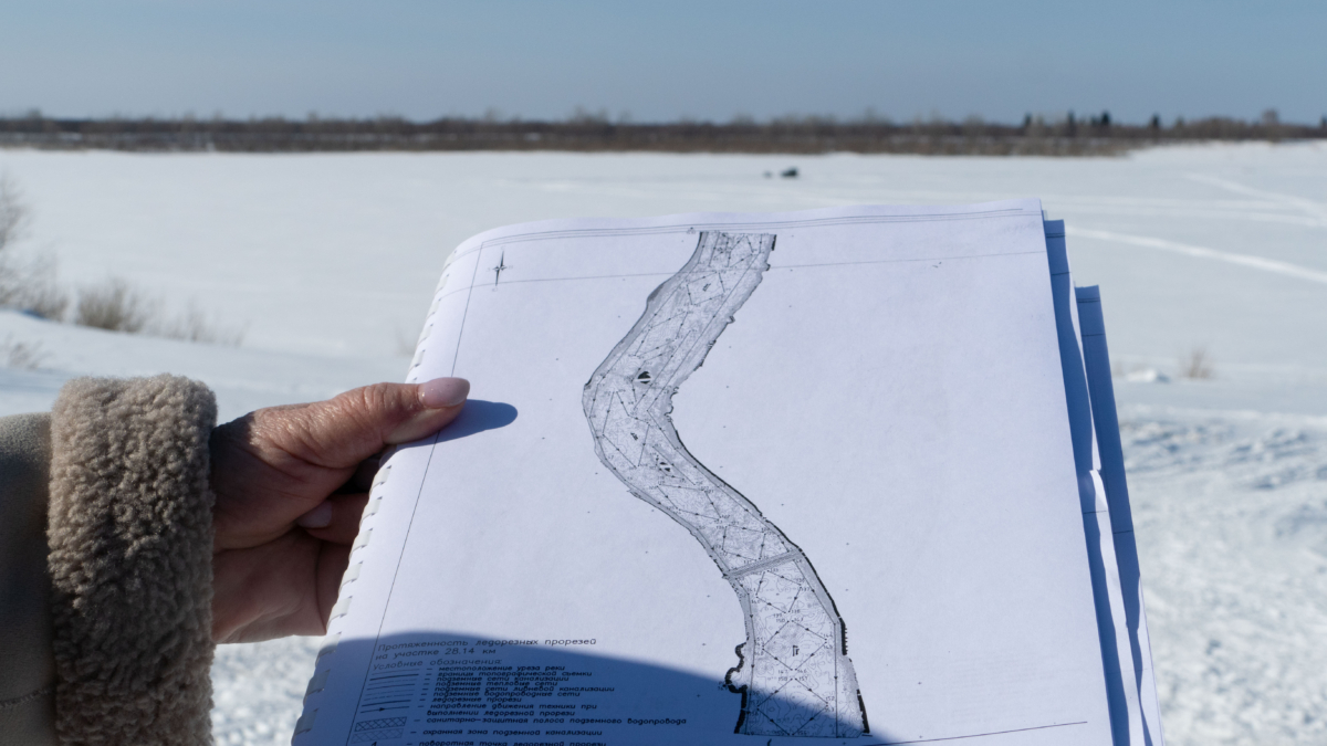 Губернатор Мазур сообщил о начале ледорезных работ на Томи в преддверии паводка