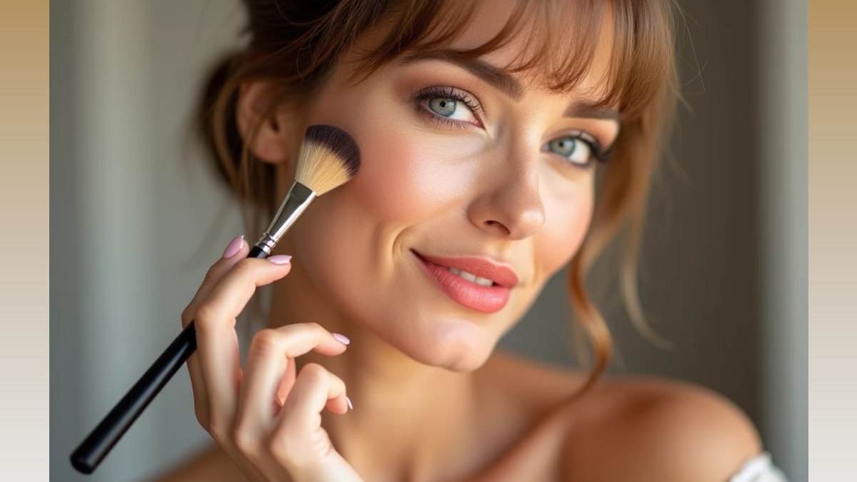 Омолаживающий макияж за 5 минут: простые приемы для лифтинга и свежего взгляда — стирают усталость ИА SM-News, seaart.ai
