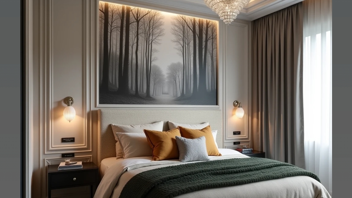 Холодный серый плюс горячий акцент: пара приемов, которые делают интерьер живым и дорогим ИА SM-News, seaart.ai