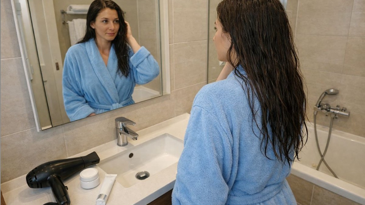 5 быстрых причесок для несвежих волос — пошагово: их не мыли, но выглядят как после салона ИА SM-News, seaart.ai