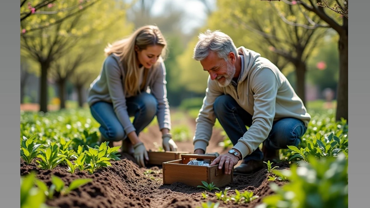 Апсайклинг старого денима: 3 способа превратить джинсы в садовый инвентарь и органайзеры ИА SM-News, seaart.ai