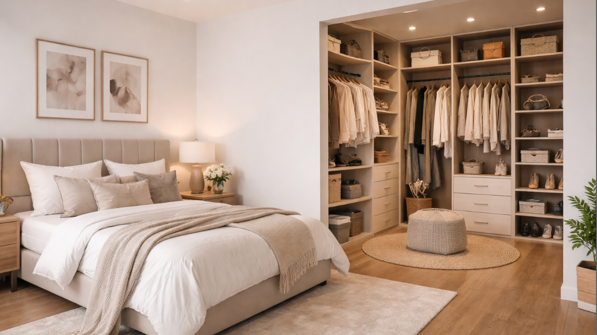 Шкаф-невидимка, бутик или конструктор: 9 идей для спальни — умное хранение, актуальное на годы ИА SM-News, chatgpt.com