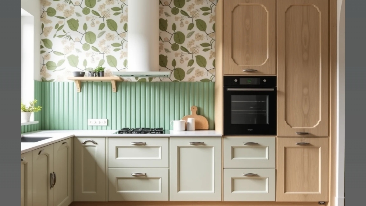 Как выбрать обои для кухни, которые не испортятся через год: на фартук и в зону у плиты — полный гид ИА SM-News, seaart.ai