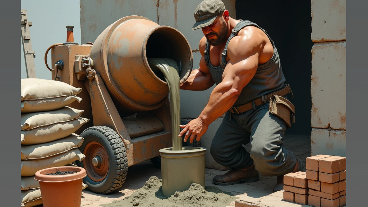 Дорожки без луж и грязи: как мыльный бетон стал главным дачным трендом ИА SM-News, seaart.ai