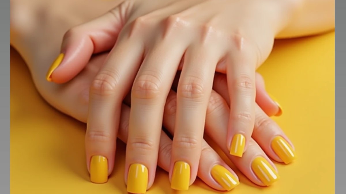 Канареечный маникюр — тренд 2026: заряжает лучше кофе — как сделать дома и заказать у мастера ИА SM-News, chatgpt.com