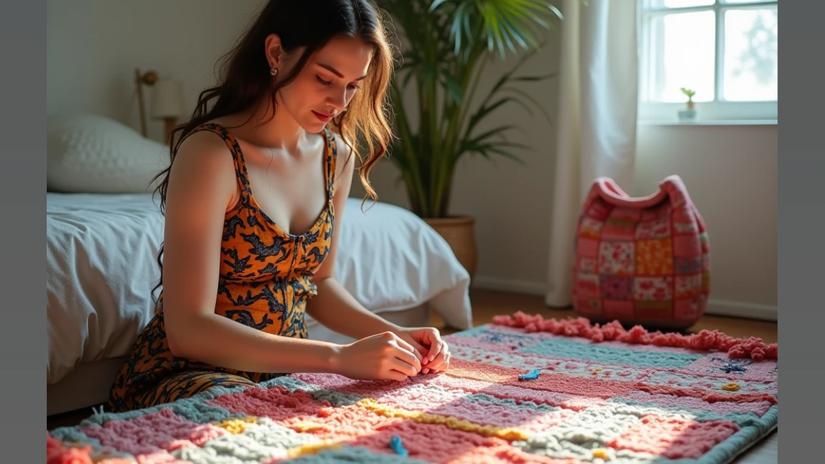 Любимые нитки не пропадут даром: превратите жалкие хвостики в стильные вещи с душой ИА SM-News, seaart.ai