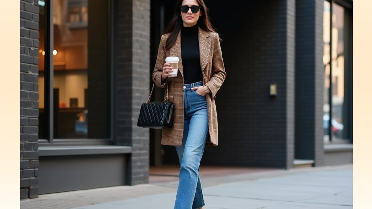 Хотите визуально вытянуть ноги и скрыть живот? Вот 3 фасона джинсов, которые это делают ИА SM-News, seaart.ai