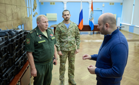 Самарские бойцы получили дроны для разведки Самарские бойцы получили дроны для разведки