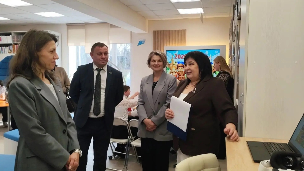 В Зырянском районе Томской области открыта обновлённая библиотека